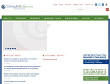 Tablet Screenshot of cobioscience.com